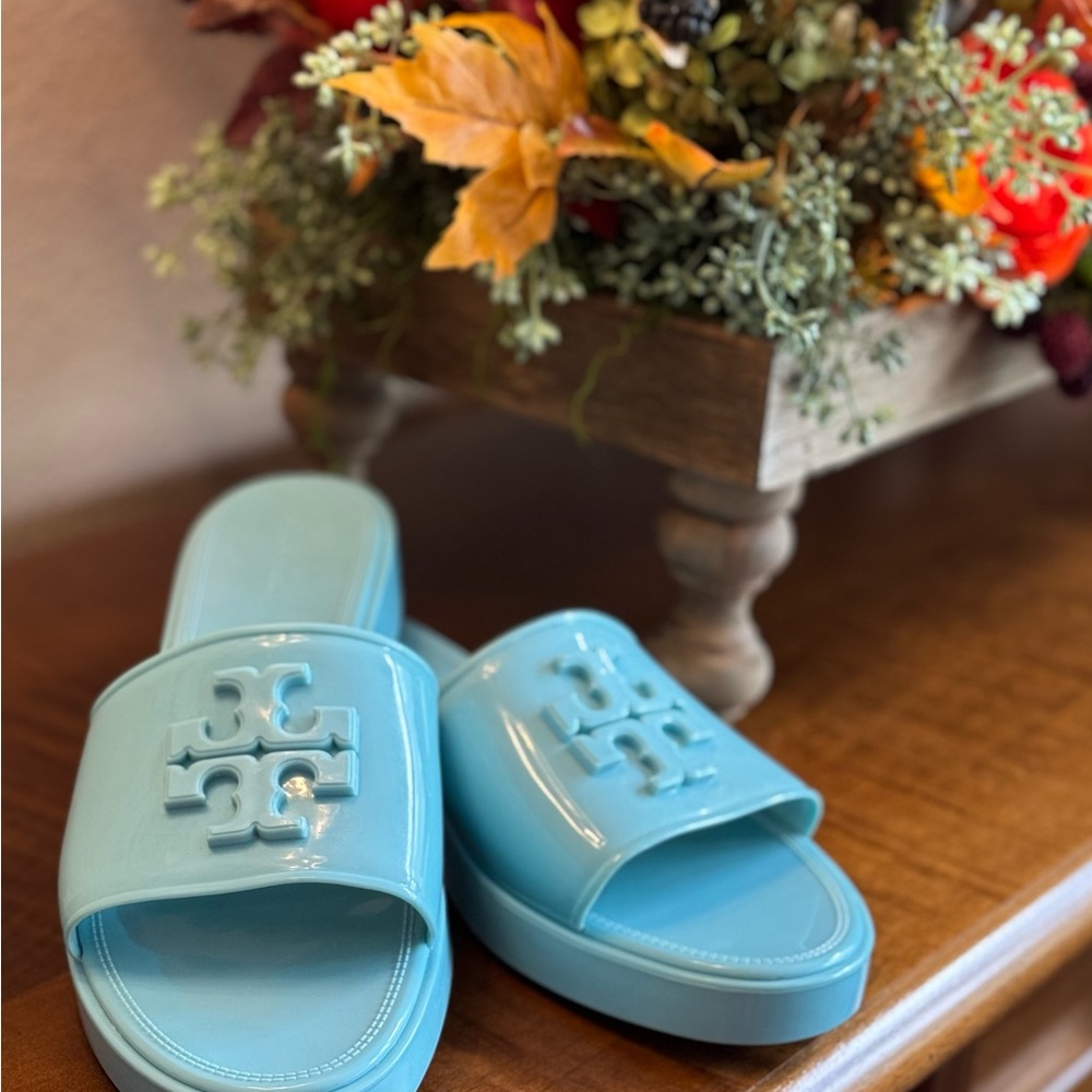 Tory Burch Eleanor Jelly Slide Sandals